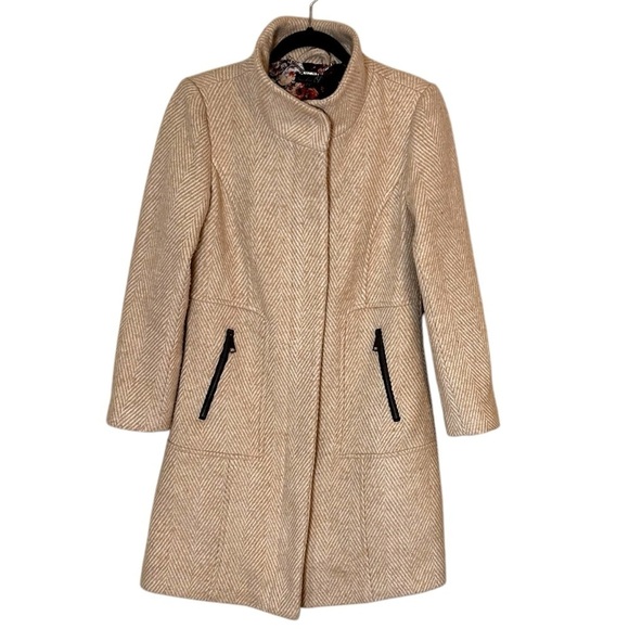 Smashed Lemon Women's Long Dress Coat- Size 4 - Picture 3 of 13